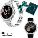 Smartwatch Manta Smartwatch damski Manta Diamond Lusso srebrny + bransoletka YES 13