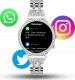 Smartwatch Manta Smartwatch damski Manta Diamond Lusso srebrny + bransoletka YES 3
