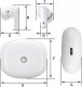 Słuchawki Manta Rytmo białe (MTWS008W) 9