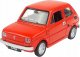 Daffi Pojazd PRL Fiat 126p czerwony 15