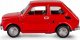 Daffi Pojazd PRL Fiat 126p czerwony 3