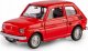Daffi Pojazd PRL Fiat 126p czerwony 4