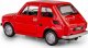 Daffi Pojazd PRL Fiat 126p czerwony 5