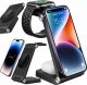 Ładowarka Alogy Ładowarka Indukcyjna Bezprzewodowa Mag Safe 3w1 Qi 18W do iPhone, Apple Watch, AirPods stacja ładowania stojak Alogy czarna 12