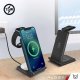 Ładowarka Alogy Ładowarka Bezprzewodowa Indukcyjna 3w1 Qi 15W do iPhone, Apple Watch, AirPods stacja ładowania stojak Alogy czarna 10