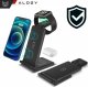 Ładowarka Alogy Ładowarka Bezprzewodowa Indukcyjna 3w1 Qi 15W do iPhone, Apple Watch, AirPods stacja ładowania stojak Alogy czarna 13