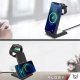 Ładowarka Alogy Ładowarka Bezprzewodowa Indukcyjna 3w1 Qi 15W do iPhone, Apple Watch, AirPods stacja ładowania stojak Alogy czarna 15