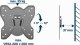 Gembird TV SET ACC WALL MOUNT 23-42"/WM-42T-03 GEMBIRD 4