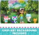 Figurka Polly Pocket Zestaw figurek Koci Domek Gabi Kemping z przyjaciółmi 11