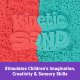 Spin Master Kinetic Sand - Dwukolorowy piasek kinetyczny z akcesoriami 9