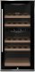 Chłodziarka do wina Caso Caso | Wine cooler | WineComfort 24 | Energy efficiency class G | Bottles capacity 24 bottles | Cooling type Compressor technology | Juodas 1