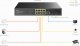 Switch Cudy Switch CUDY GS2008PS2 8-Port Gigabit L2 Managed PoE+ 120W 2xSFP 2