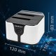 Stacja dokująca Qoltec Stacja dokująca Qoltec do dysków HDD SSD 2.5" 3.5" | SATA III | USB 3.0 | Super speed 5Gb/s | z funkcją klonowania offline 3