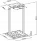 Maclean Stojak na parasole kompaktowy Maclean MC-472 332x340x610mm 10