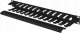 Lanberg Organizer kabli 19" 1U z zaślepką Typ A – Czarny (AK-1704-B) 3