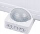 Kinkiet Maclean Lampa LED Maclean, numer domu, czujnik zmierzchu i ruchu, ściemnialna, 20W, IP65, barwa neutralna (4000K), 1600lm, MCE466 W 1