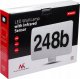 Kinkiet Maclean Lampa LED Maclean, numer domu, czujnik zmierzchu i ruchu, ściemnialna, 20W, IP65, barwa neutralna (4000K), 1600lm, MCE466 W 2
