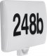 Kinkiet Maclean Lampa LED Maclean, numer domu, czujnik zmierzchu i ruchu, ściemnialna, 20W, IP65, barwa neutralna (4000K), 1600lm, MCE466 W 3