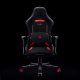 Diablo Chairs Poduszka lędźwiowa do fotela Diablo X-Starter, czarno-czerwona 4