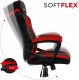 Fotel Huzaro Force 2.5 Red Mesh 5