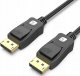 Kabel Techly TECHLY DisplayPort 2.1 Audio/Video Cable M/M 4K 2m Black 2