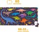 Czuczu Puzzle 60 elementów Grr Dinozaury 2