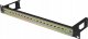 Lanberg LANBERG Szyna Montażowa Din TS-35 1U 19inch Czarny 1