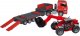 Bruder Man TGA z naczepą niskopodłogową i ładowarką teleskopową Manitou (MLT 633 02774) 4