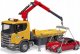 Bruder Laweta pomocy drogowej z autem RoadsterScania Super 560R (03552) 7