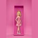 Lalka Barbie Mattel Fashionistas w różowo-czerwonej, kwiecistej sukience (FBR37/HJT02) 5