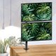 Maclean Uchwyt biurkowy na 2 monitory 13" - 27" (MC-967) 6