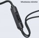 Słuchawki Usams Słuchawki z mikrofonem USAMS EP-47 stereo Jack 3,5mm czarne 3