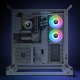 Chłodzenie wodne Thermaltake Thermaltake TH240 V2 ARGB Procesor Zestaw do chłodzenia płynami 24 cm Biały 1 szt. 6
