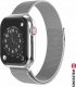 Swissten Mesh band for apple watch 42-44 mm silver 1