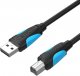 Kabel USB Vention USB-A - USB-B 10 m Czarny (VAS-A16-B1000) 5