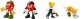 Figurka P.M.I Sonic Prime zestaw 8 figurek mix 6