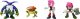 Figurka P.M.I Sonic Prime zestaw 8 figurek mix 8
