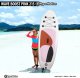 HyperMotion POMPOWANA DESKA SUP - DLA DZIECI - STAND UP PADDLE - 215CM - Z WIOSŁEM 2