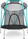 Trampolina ogrodowa HyperMotion HYP 66 IN GR z siatką wewnętrzną 5.5 FT 140 cm 1