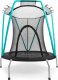 Trampolina ogrodowa HyperMotion HYP 54 IN GR z siatką wewnętrzną 4.5 FT 153 cm 1