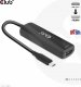 Club 3D Club3D Adaptér USB-C na HDMI 8K60Hz/4K120Hz, Active Adapter M/F, PD 3.0, HDR10+ a DSC 1.2 8