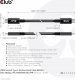 Club 3D Club3D Kabel USB4 Gen3x2 Type-C Oboustranný kabel 8K60Hz, Data 40 Gbps, PD 240W(48V/5A) EPR M/M 2m 2