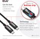 Club 3D Club3D Kabel USB4 Gen3x2 Type-C Oboustranný kabel 8K60Hz, Data 40 Gbps, PD 240W(48V/5A) EPR M/M 2m 3
