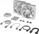 Wentylator Corsair iCUE LINK RX120 RGB Biały 3-pack (CO-9051022-WW) 3