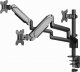 Gembird GEMBIRD Biurkowe ramię na 3 monitory - regulowane 17-32inch obciążenie do 7kg 11