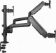 Gembird GEMBIRD Biurkowe ramię na 3 monitory - regulowane 17-32inch obciążenie do 7kg 14