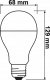 Osram OSRAM VALUE E27 19W/827 CLA150W teplá 2700k 2