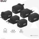 Club 3D Club3D cestovní nabíječka 65W GAN technologie, 3 porty (2xUSB-C + USB-A), PPS, Power Delivery(PD) 3.0 Support 5