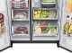Lodówka LG InstaView ™ ThinQ™ GSXV91MCAE American Fridge Freezer Freestanding American door Black LED Touch LED 5
