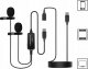Mikrofon CKMOVA CKMOVA LCM6CD - podwójny mikrofon krawatowy na USB C 1